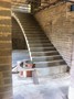 Curved stair with bul nose added