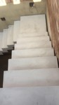 trads and risers of stair, 1 metre wide with a half landing