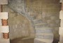 This concrete stair was being used around a wine cellar