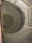 Helical flights than ran from basement to second floors