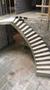 Helical concrete stairs 1100mm wide
