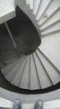 A spiral concrete stairs 1m wide