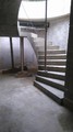 A spiral stairs 1100mm wide