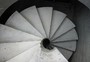 Spiral concrete stairs 900mm wide