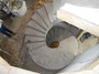 Stylish, spiral stair over 3 floors