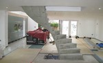 A helical concrete stairs 1m wide