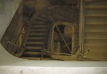 A hHelical concrete stairs with closed string