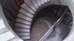 Helical concrete staircase 1100 wide