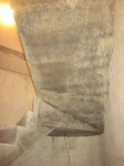Exposed concrete soffit