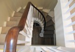 Stairs with carpet finish