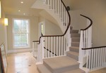 stairs with carpet finish