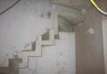 Zigzag soffit stair with winders