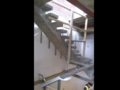solid spine soffit and concrete planks on treads